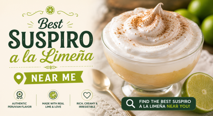 Best Suspiro a la limena Near Me