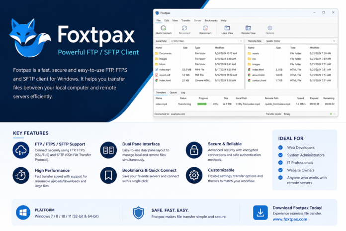 Information About Foxtpax Software