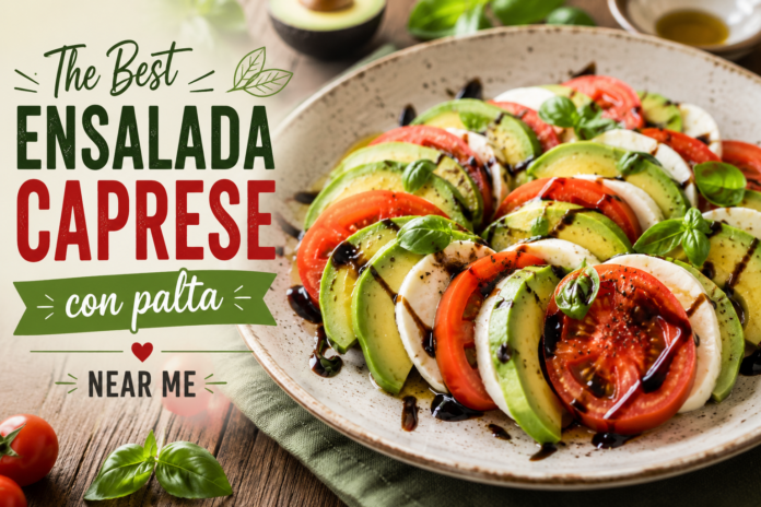 Best Ensalada Caprese con Palta Near Me