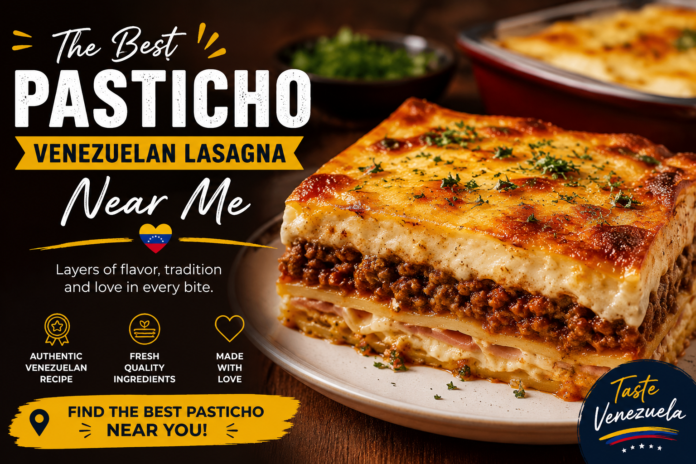 Best Pasticho Venezuelan Lasagna Near Me