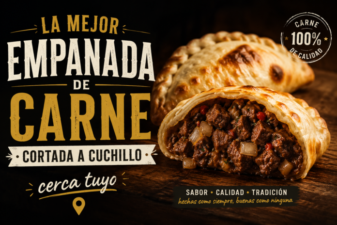Best Empanada de Carne Cortada a Cuchillo Near Me