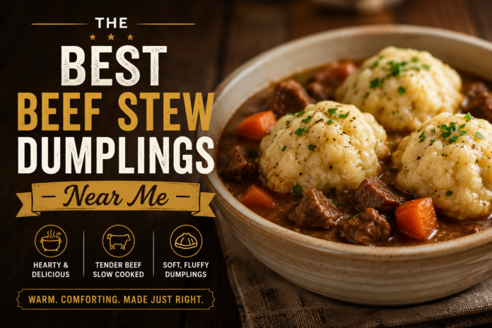 Best Beef Stew Dumplings Near Me